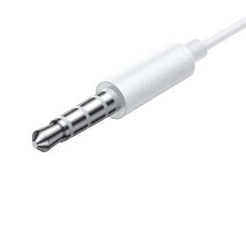 Baseus Encok H17 3.5mm In-Ear-hovedtelefoner med ledning - hvid