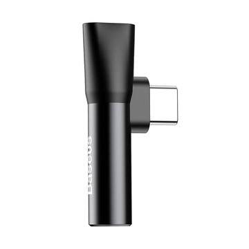 Baseus L41 USB-C til 3.5mm lydadapter - Sort