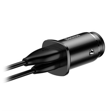 Baseus PPS 30W Billader - USB-C PD, QC4.0/3.0, SCP, AFC - Sort