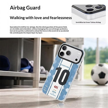iPhone 17 Pro Benks D3 MagSafe Fodbold TPU Cover - Argentina