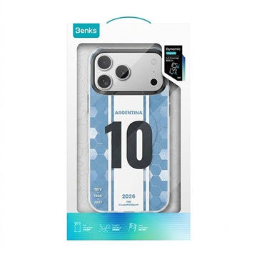 iPhone 17 Pro Benks D3 MagSafe Fodbold TPU Cover - Argentina