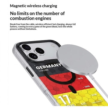iPhone 17 Pro Benks D3 MagSafe Fodbold TPU Cover - Tyskland