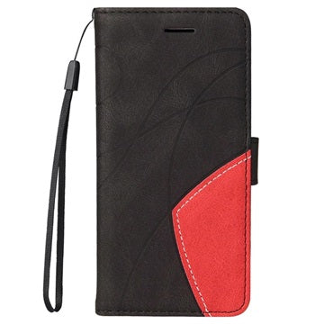 Bi-Color Series Samsung Galaxy A32 5G/M32 5G Etui med Pung - Sort