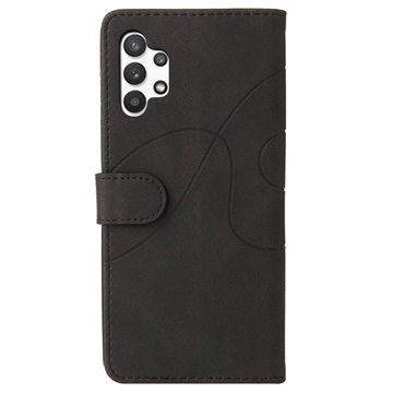 Bi-Color Series Samsung Galaxy A32 5G/M32 5G Etui med Pung - Sort