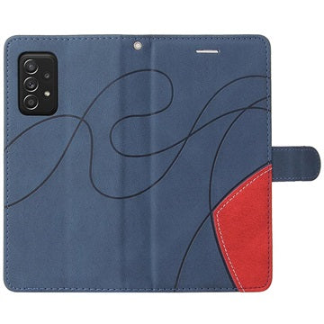 Bi-Color Series Samsung Galaxy A52 5G, Galaxy A52s Pung - Blå