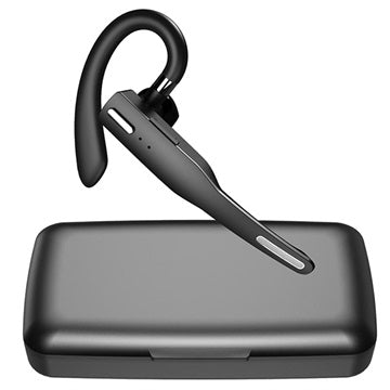 Bluetooth Headset med Opladningsboks YYK525 - Sort