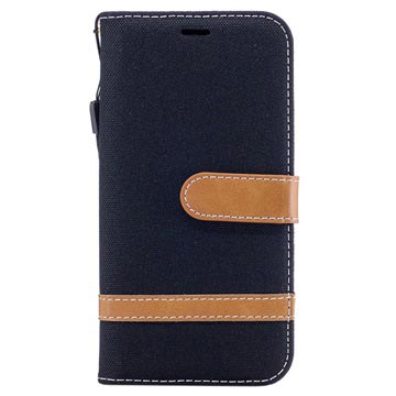Canvas Diary Samsung Galaxy J3 (2017) Pung - Sort