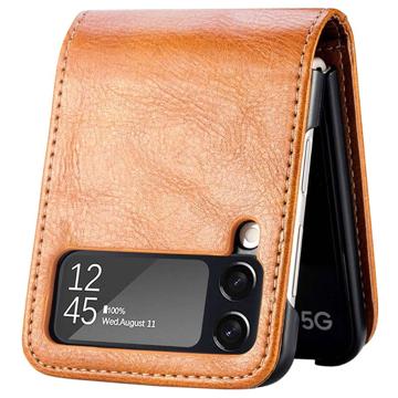 Card Series Samsung Galaxy Z Flip4 Pung - Brun