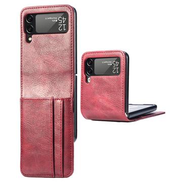 Card Series Samsung Galaxy Z Flip4 Pung - Rød