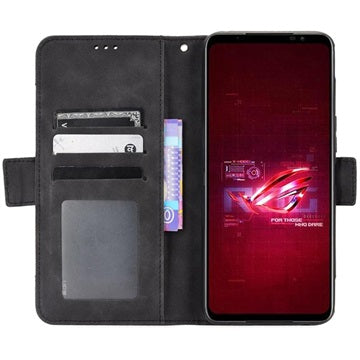 Asus ROG Phone 6/6 Pro Pung Cover med Kortholder - Sort