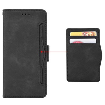 OnePlus 9 Pro Pung Cover med Kortholder - Sort