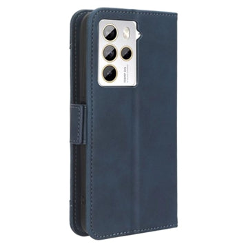 HTC U23/U23 Pro Pung Cover med Kortholder - Blå