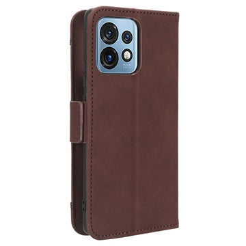 Motorola Edge 40 Pro/Edge+ (2023) Pung Cover med Kortholder - Brun