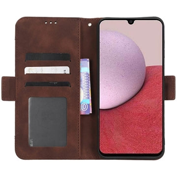 Samsung Galaxy A14/A14 5G Pung Cover med Kortholder - Brun