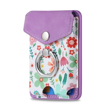 CaseNeo MC-W3 Magnetisk kortholder med ringstativ - Lilla