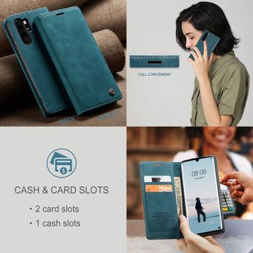 Huawei P30 Pro Caseme 013 Series Pung - Blå