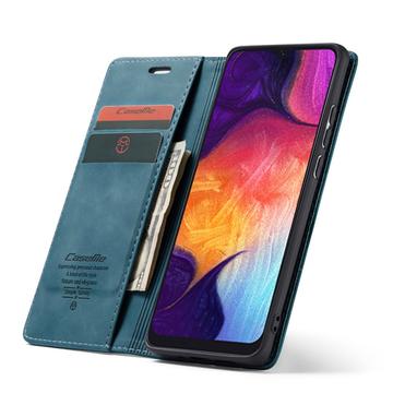 Samsung Galaxy A50 Caseme 013 Series Pung - Blå