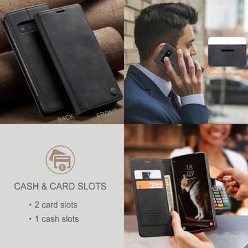 Samsung Galaxy S10 Caseme 013 Series Pung - Sort