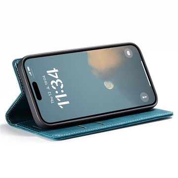 iPhone 16 Plus Caseme 013 Series Pung - Blå