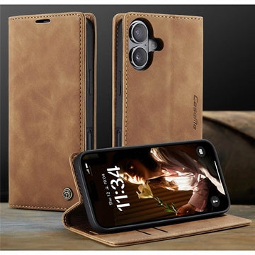 iPhone 16 Plus Caseme 013 Series Pung - Brun
