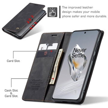 OnePlus 12 Caseme 013 Series Pung - Sort