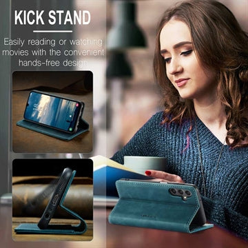 Samsung Galaxy A25 Caseme 013 Series Pung - Blå
