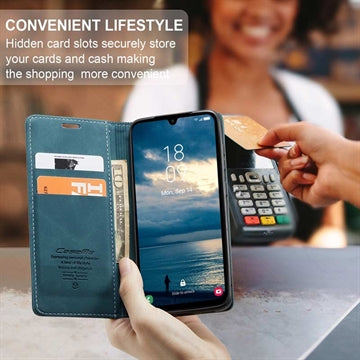 Samsung Galaxy A25 Caseme 013 Series Pung - Blå