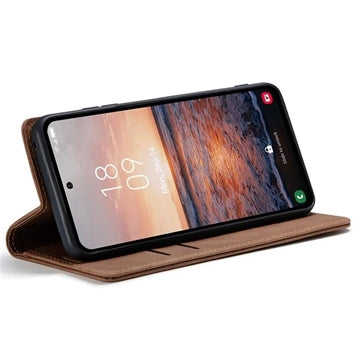 Samsung Galaxy A54 5G Caseme 013 Series Pung - Brun