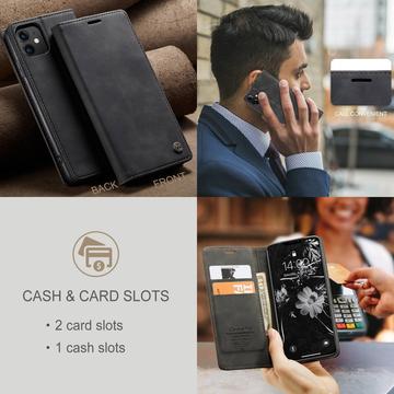 iPhone 11 Caseme 013 Series Pung - Sort