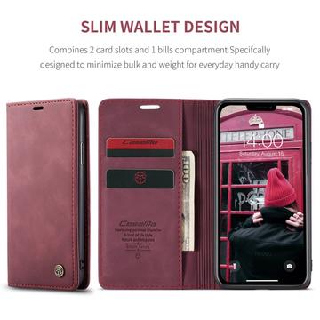 iPhone 11 Caseme 013 Series Pung - Vinrød
