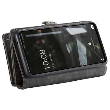 Caseme 2-i-1 Multifunktionel Samsung Galaxy A53 5G Pung - Sort