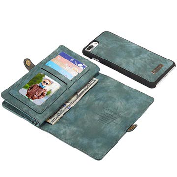 Caseme 2-in-1 iPhone 7 Plus / iPhone 8 Plus Pung - Blå