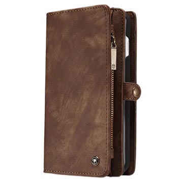 Caseme 2-in-1 iPhone 7 Plus / iPhone 8 Plus Pung - Brun