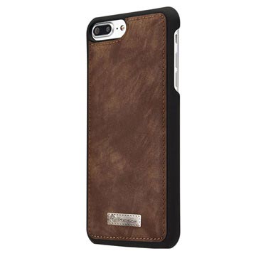 Caseme 2-in-1 iPhone 7 Plus / iPhone 8 Plus Pung - Brun