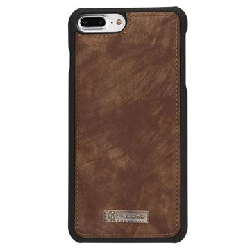 Caseme 2-in-1 iPhone 7 Plus / iPhone 8 Plus Pung - Brun