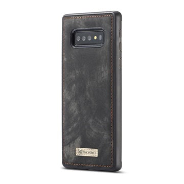 CaseMe 2-i-1 Multifunktionel Samsung Galaxy S10+ Pung - Grå