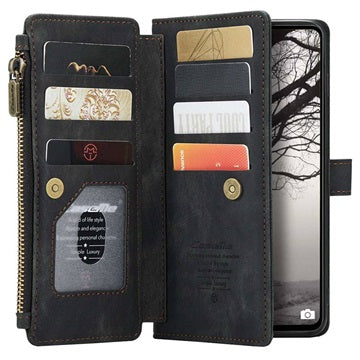 Caseme C30 Multifunktionel Samsung Galaxy A53 5G Pung - Sort