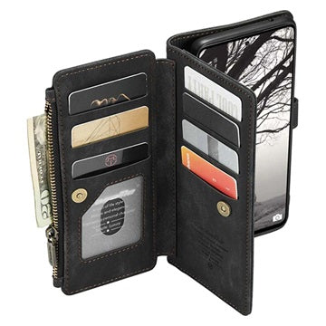 Caseme C30 Multifunktionel Samsung Galaxy A53 5G Pung - Sort