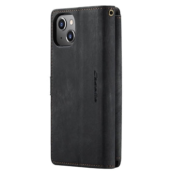 Caseme C30 Multifunktionel iPhone 14 Plus Pung - Sort