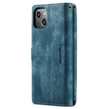 iPhone 14 Caseme C30 Multifunktionel Pung - Blå