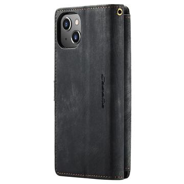 iPhone 15 Caseme C30 Multifunktionel Pung - Sort