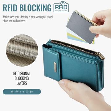 Caseme ME50 Universal Crossbody-taske m. RFID-beskyttelse - 4"-7.3" - Blå