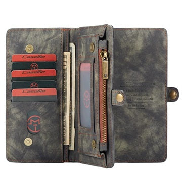 CaseMe 2-i-1 Multifunktionel iPhone 11 Pro Pung - Grå