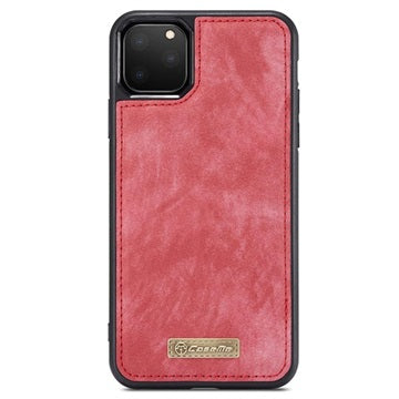 Caseme 2-i-1 Multifunktionel iPhone 11 Pro Max Pung - Rød