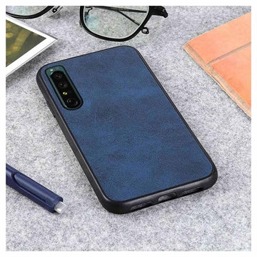 Sony Xperia 1 IV Dækket Hybrid Cover - Blå
