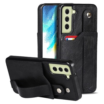 Samsung Galaxy S21 FE 5G Dækket TPU Cover med RFID - Sort