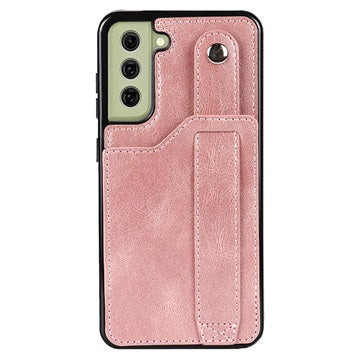 Samsung Galaxy S21 FE 5G Dækket TPU Cover med RFID - Rødguld
