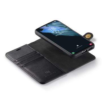 DG.Ming Samsung Galaxy S23+ 5G Læderpung med Aftagelig Cover - Sort