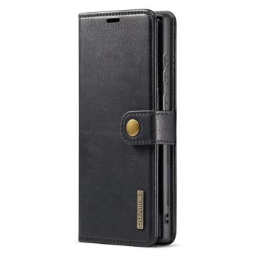 DG.Ming Samsung Galaxy S23 Ultra 5G Læderpung med Aftageligt Cover - Sort