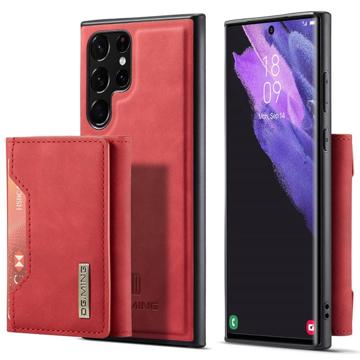 DG.Ming M2 Samsung Galaxy S23 Ultra 5G Hybrid Cover med Pung - Rød